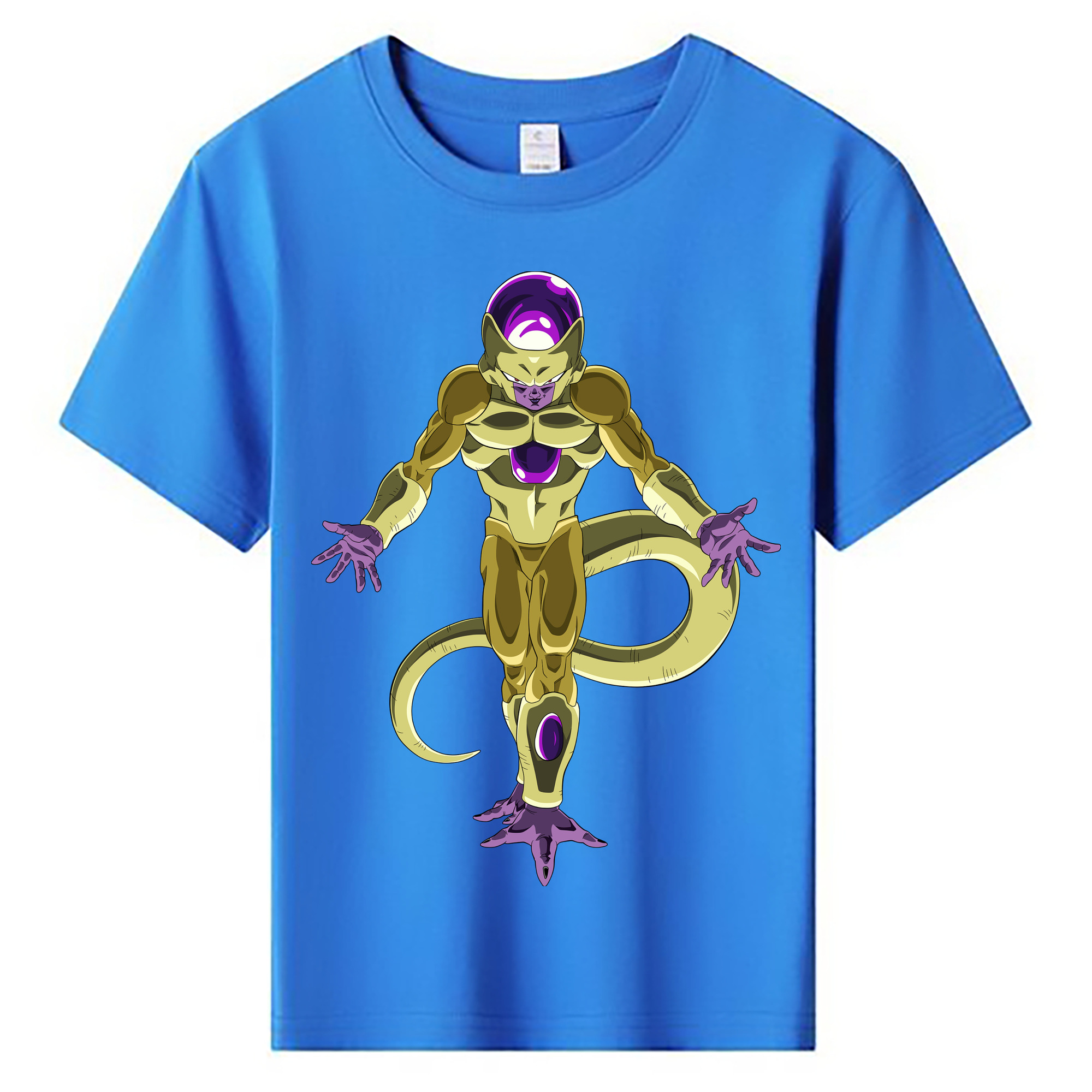 （画像用） ドラゴンボール フリーザ DRAGON BALL Frieza 綿100％キッズTシャツ（フロントプリント）
